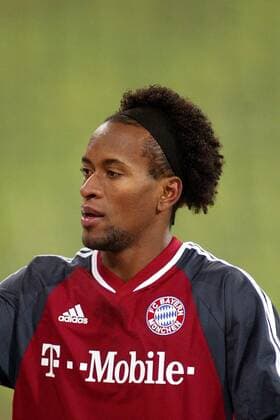 Ze Roberto (Bayern) Fußball 1. BL Herren DFB-Pokal 2002 2003, Pokalspiel, FC Bayern München, Porträt Olympiastadion München