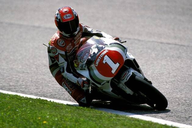 Kevin Schwantz (USA) auf seiner Suzuki Motorsport WM Herren Weltmeisterschaft 1994, Motorrad, Motorradrennen, Motorradrennsport, Motorradsport, Vdia Einzelbild