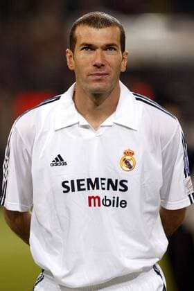 Zinedine Zidane (Real) Fußball EC 1 Herren Champions League 2002 2003, Dortmund - Real Madrid 1:1 Porträt Dortmund