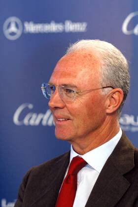 Jurymitglied Franz Beckenbauer (Deutschland) Fußball Herren Laureus World Sports Award 2003, Nominierung, Sportlerwahl Porträt Sportoscar, Award, Awards, Sport, Sports Berlin