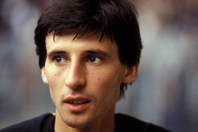 Sebastian Coe (Großbritannien) Leichtathletik OS Sommer Herren Olympische Sommerspiele 1984, Olympia, Olympiade, Spiele Porträt Los Angeles