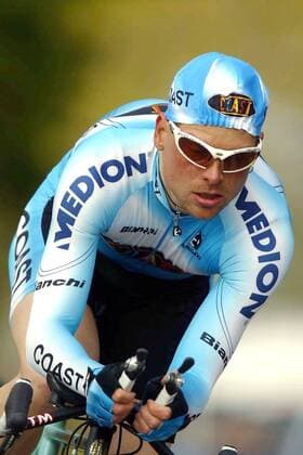 Jan Ullrich (Deutschland Coast) Radsport Herren Sarthe-Rundfahrt 2003, Radrennsport, Straßenradsport, Straßenradrennsport, Radrennen, Vdig Einzelbild  