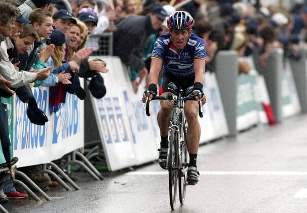 Lance Armstrong (USA US Postal Service) Radsport Herren Lüttich - Bastogne - Lüttich 2003, Rad, Straße, Straßenradsport, Radklassiker, Frühjahrsklassiker, Einzelbild