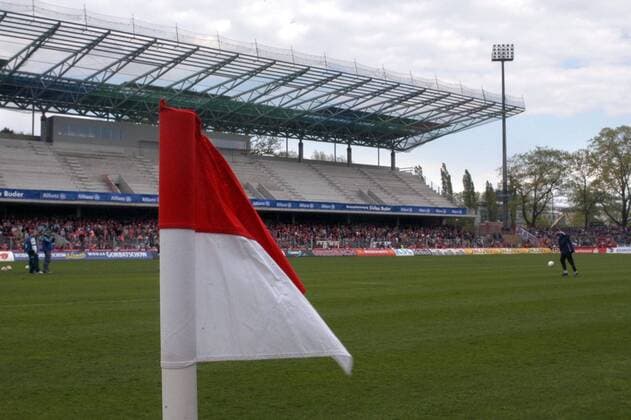 Ausbau der Gegengeraden im Stadion der Freundschaft Fußball 1. BL Herren Saison 2002 2003, FC Energie Cottbus, Vdig, Totale Cottbus