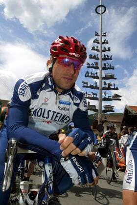 Michael Rich (Deutschland Gerolsteiner) Radsport Herren Bayern-Rundfahrt 2003, Straßenradsport, Rad, Straße, 1. Etappe, Grassau - Reit im Winkl Einzelbild Bayernrundfahrt Grassau