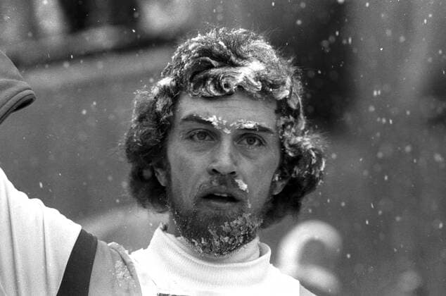 Thomas Wassberg (Schweden) vereist überall dort, wo Haare wachsen Nordischer Skilauf OS Winter Herren Olympische Winterspiele 1976, Olympia, Olympiade, Spiele, Ski Nordisch, Skisport, Vneg, Vsw Porträt Innsbruck