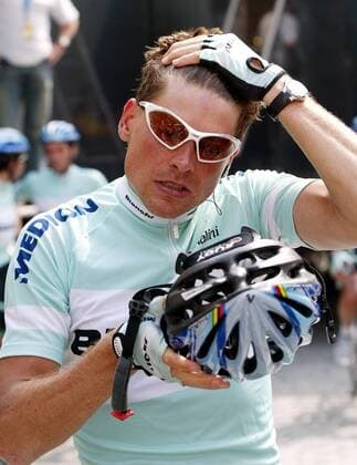 Jan Ullrich (Deutschland Bianchi) Radsport Herren Deutschlandtour 2003, Deutschland-Tour, Deutschlandrundfahrt, Rundfahrt, Straße, Rad, Vdig Porträt Ansbach