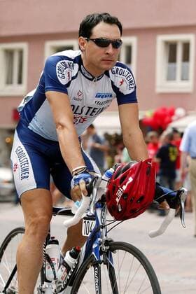 Olaf Pollack (Deutschland Gerolsteiner) Radsport Herren Deutschlandtour 2003, Deutschland-Tour, Deutschlandrundfahrt, Rundfahrt, Straße, Rad, Vdig Einzelbild Ansbach