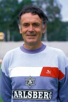 Fußball, Trainerhistorie Borussia Neunkirchen von 1920 bis heute Co-Trainer Stefan Abadjiev (FC Homburg) Fußball 1. BL Herren Saison 1986 1987, Vorstellung, Präsentation, Pressetermin, Porträttermin, Vdia Porträt Homburg