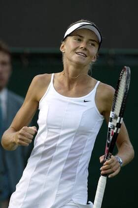 Daniela Hantuchova (Slowakei) Tennis Damen All England Championships 2003, Grand Slam, WTA-Tour, Einzelbild Wimbledon London