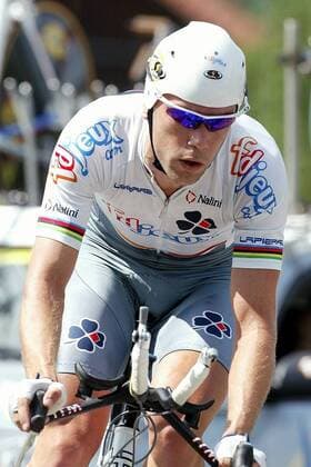 Bradley McGee (Australien Francaise des Jeux) Radsport Herren Tour de Suisse 2003, Rundfahrt, 8. Etappe, Einzelzeitfahren, Zeitfahren, Rad, Straße, Einzelbild Gossau