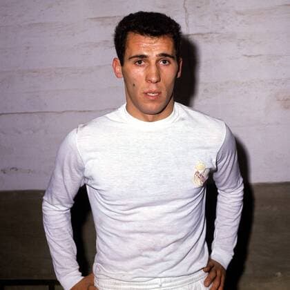 Amaro Amancio (Real Madrid) Fußball Herren Primera Division 1966 1967, 1. Spanische Liga, Real Madrid, Einzelbild Aufnahmedatum geschätzt