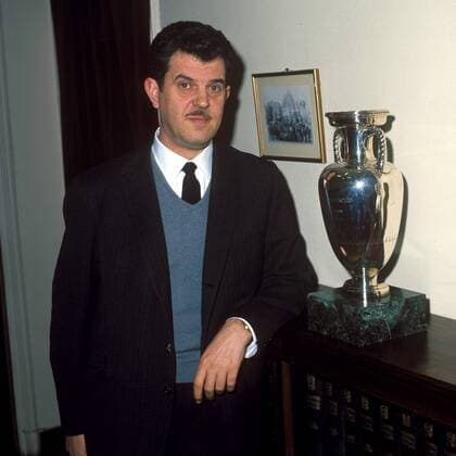 Jose Villalonga - spanischer Nationalcoach und ehemaliger Meistertrainer von Real Madrid Fußball Herren Nationalmannschaft 1965, Nationalteam, Spanien Einzelbild Aufnahmedatum geschätzt