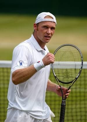 Rainer Schüttler (Deutschland) - Jubel Tennis Herren All England Championships 2003, Grand Slam, ATP-Tour Einzelbild Wimbledon London Freude,