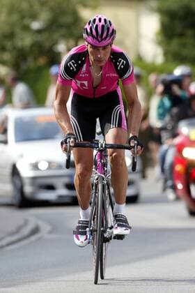 Erik Zabel (Deutschland Team Telekom) Radsport LM Herren Deutsche Meisterschaft 2003, Landesmeisterschaft, DM, Straßenmeisterschaft, Straße, Straßenradsport, Einzelbild Spalt
