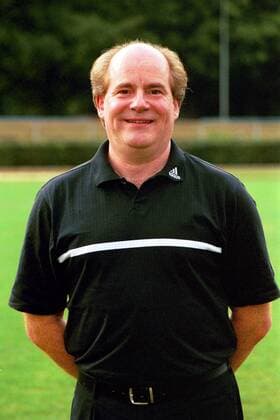 Manager Siegfried Dietrich (FFC Frankfurt) Fußball 1. BL Damen Saison 2003 2004, Frauen, Frauenfußball, 1. FFC Frankfurt Porträt Frankfurt M.