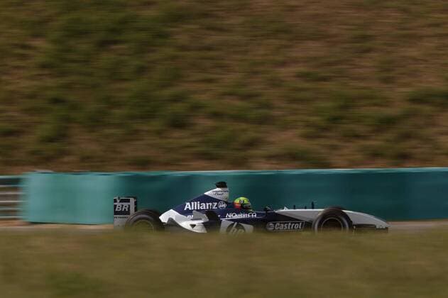 Ralf Schumacher (Deutschland BMW-Williams) Motorsport Grand Prix Herren Großer Preis von Ungarn 2003, Formel 1 Weltmeisterschaft, F1, F, GP, WM, Vdig, Training Einzelbild Budapest Dynamik,