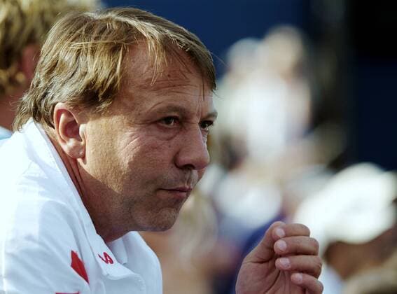 Trainer Dirk Hordorff (Deutschland) Tennis Herren US-Open 2003, Grand Slam, ATP-Tour, Vdig Porträt Flushing Meadows, Meadow New York