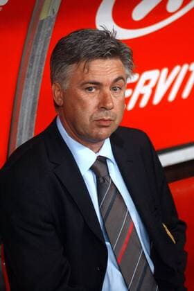 Trainer Carlo Ancelotti (Milan) Fußball Herren Serie A 2003 2004, 1. Italienische Liga, AC Mailand Porträt Mailand