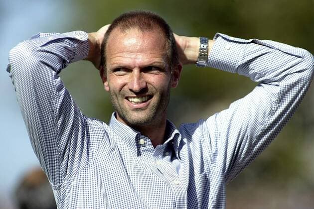 Trainer Holger Fach (Essen) Fußball Herren Regionalliga Nord, 3. Liga, Saison 2003 2004, Rot-Weiß Essen, RWE, RW, Vdig Einzelbild Hamburg