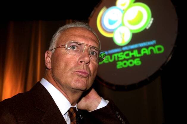 Franz Beckenbauer (Deutschland), Präsident des Organisationskomitees für die Weltmeisterschaft 2006 Fußball WM Herren Organisationskomitee 2003, Porträt München Skepsis,