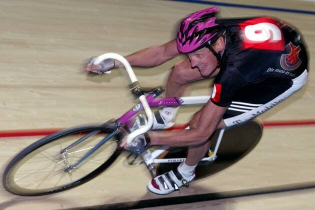 Rolf Aldag (Deutschland) Radsport Herren 62. Dortmunder 6-Tage-Rennen 2003, Sechstagerennen, Sechstage, Sechs, Sixdays, six days, Vdig Einzelbild Dortmund Dynamik,