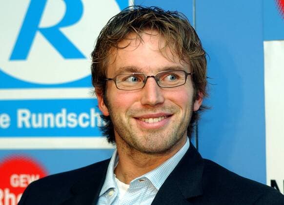 Torwart Stefan Wessels (1. FC Köln) Fußball 1. BL Herren Sportarena Talk 2003, 1. FC Köln Porträt Köln Freude,