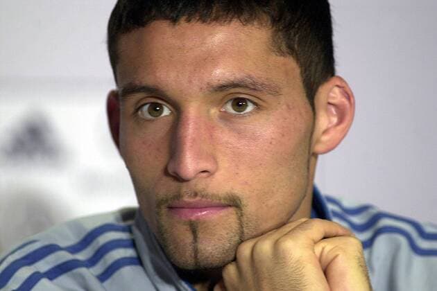 Kevin Kuranyi (Deutschland) Fußball Herren Pressekonferenz 2003, Nationalmannschaft, Nationalteam, Vdig Porträt Essen