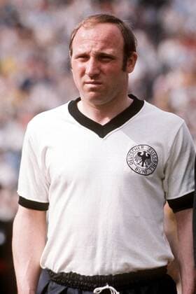 Uwe Seeler (BR Deutschland) Fußball WM Herren Weltmeisterschaft 1970, Viertelfinale, Länderspiel, Nationalmannschaft, Nationalteam, Nationaltrikot Porträt Leon