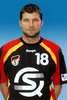 Daniel Stephan (Deutschland) Handball Herren Nationalmannschaft 2004, Nationalteam, Vorstellung, Präsentation, Pressetermin, Porträttermin Porträt Augsburg