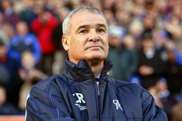 Trainer Claudio Ranieri (Chelsea) Fußball Herren English Premier League 2003 2004, 1. Englische Liga, FC Chelsea London Porträt Überlegenheit,
