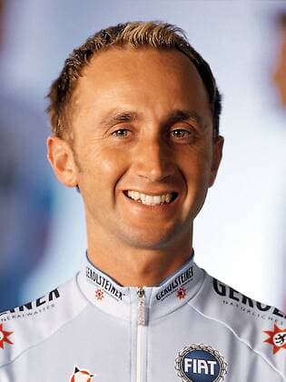 Davide Rebellin (Italien Gerolsteiner) Radsport Herren Präsentation 2004, Vorstellung, Pressetermin, Porträttermin, Vdig Porträt Gerolstein