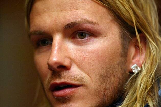 David Beckham (England) Fußball Herren Nationalmannschaft 2004, Nationalteam Porträt Faro