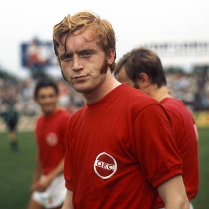 Winfried Schäfer (Offenbach) Fußball 1. BL Herren DEUTSCHSPRACHIGE SPORTZEITSCHRIFTEN UND -ZEITUNGEN NUR NACH RÜCKSPRACHE, Saison 1972 1973 Einzelbild Offenbach