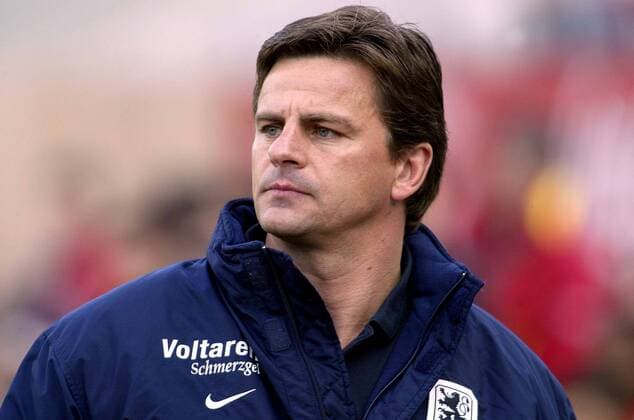 Trainer Falko Götz (1860) Fußball 1. BL Herren Saison 2003 2004, Frankfurt - TSV 1860 München 0:3 Einzelbild Frankfurt M.