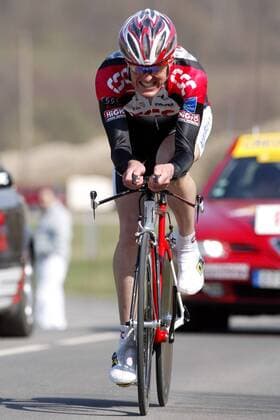 Jörg Jaksche (Deutschland CSC) Radsport Herren Criterium International 2004, Kriterium, Straßenradsport, Straße, Rad, Zeitfahren, Vdig Einzelbild 3.Etappe: Charleville Mezieres