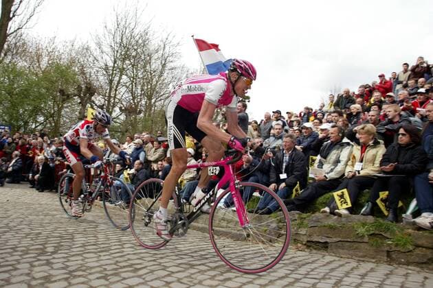 Rolf Aldag (Deutschland T Mobile) Radsport Herren 88. Flandernrundfahrt 2004, Straßenradsport, Straße, Rad, Vdig Totale Brügge - Meerbeke