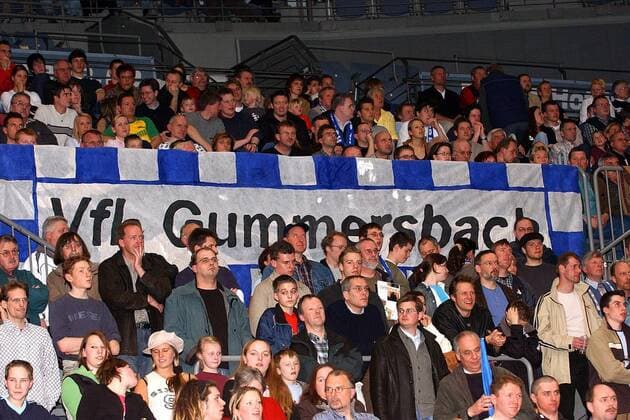 Gummersbacher Fanblock Handball 1. BL Herren Saison 2003 2004, VfL Gummersbach Gruppe Köln
