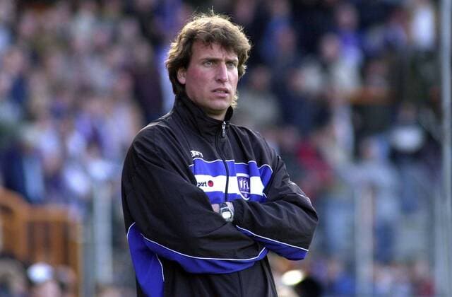 Trainer Thorsten Haas (Osnabrück) Fußball 2. BL Herren Saison 2003 2004, VFL Osnabrück Einzelbild Osnabrück