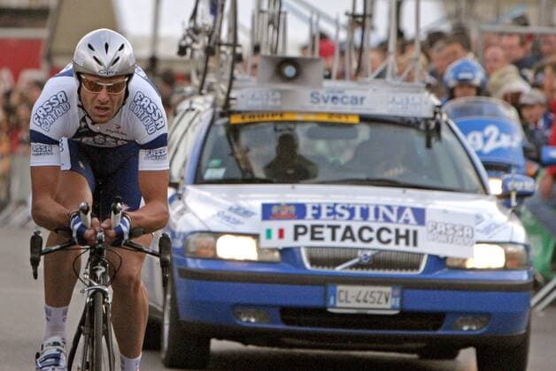Alessandro Petacchi (Italien Fassa Bortolo) - Einzelzeitfahren Radsport Herren Tour de France 2004, Prolog, Zeitfahren, Straßenradsport, Straße, Rad Einzelbild Prolog Lüttich - Lüttich