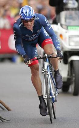 Lance Armstrong (USA US Postal Service) - Einzelzeitfahren Radsport Herren Tour de France 2004, Prolog, Zeitfahren, Straßenradsport, Straße, Rad Einzelbild Prolog Lüttich - Lüttich