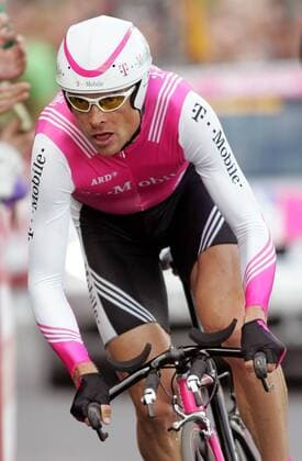 Jan Ullrich (Deutschland T Mobile) - Einzelzeitfahren Radsport Herren Tour de France 2004, Prolog, Zeitfahren, Straßenradsport, Straße, Rad Einzelbild Prolog Lüttich - Lüttich
