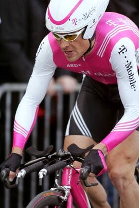 Jan Ullrich (Deutschland T Mobile) - Einzelzeitfahren Radsport Herren Tour de France 2004, Prolog, Zeitfahren, Straßenradsport, Straße, Rad Einzelbild Prolog Lüttich - Lüttich