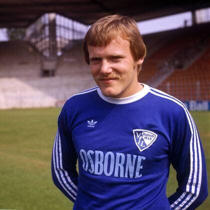 Hermann Gerland (VfL Bochum) Fußball 1. BL Herren Saison 1977 1978, Vorstellung, Präsentation, Pressetermin, Porträttermin Porträt Bochum