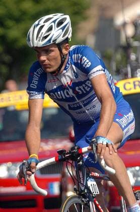 Richard Virenque (Frankreich Quick Step-Davitamon) Radsport Herren Tour de France 2004, Straßenradsport, Straße, Rad Einzelbild 10. Etappe: Limoges - Saint-Flour  