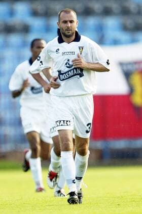 Michal Probierz (Szczecin) Fußball Herren Saisonvorbereitung 2004 2005, Vorbereitung, Test, Testspiel, MKS Pogon Szczecin, 2. Polnische Liga Einzelbild Szczecin Stettin
