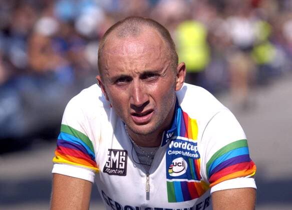 Davide Rebellin (Italien Gerolsteiner) Radsport Herren HEW Cyclassics 2004, Straßenradsport, Straße, Rad, Vdig Porträt Hamburg
