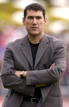 Trainer Massimo Morales (Düsseldorf) Fußball Herren DFB-Pokal 2004 2005, Pokalspiele, Fortuna Düsseldorf, Vdig, Einzelbild Düsseldorf
