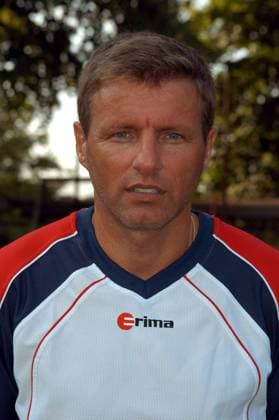 Trainer Dieter Timme (SV Lichtenberg 47) Fußball Herren NOFV Oberliga Nord 2003 2004, Nordost, Vorstellung, Präsentation, Pressetermin, SV Lichtenberg 47 Porträt Berlin