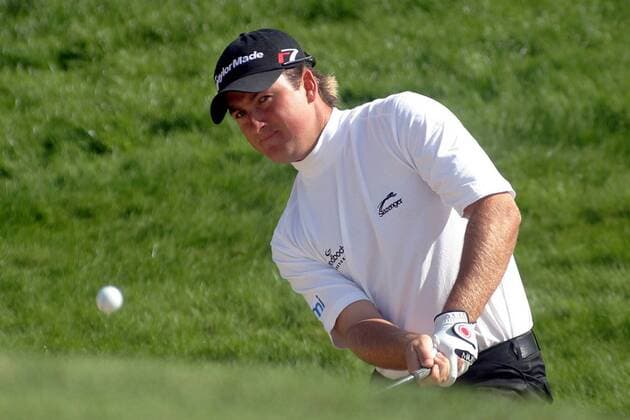 Graeme McDowell (Nordirland) - Annäherungsschlag Golf Herren Linde German Masters 2004, Golfen, European PGA Tour, Vdig Einzelbild Gut Lärchenhof Köln Pulheim